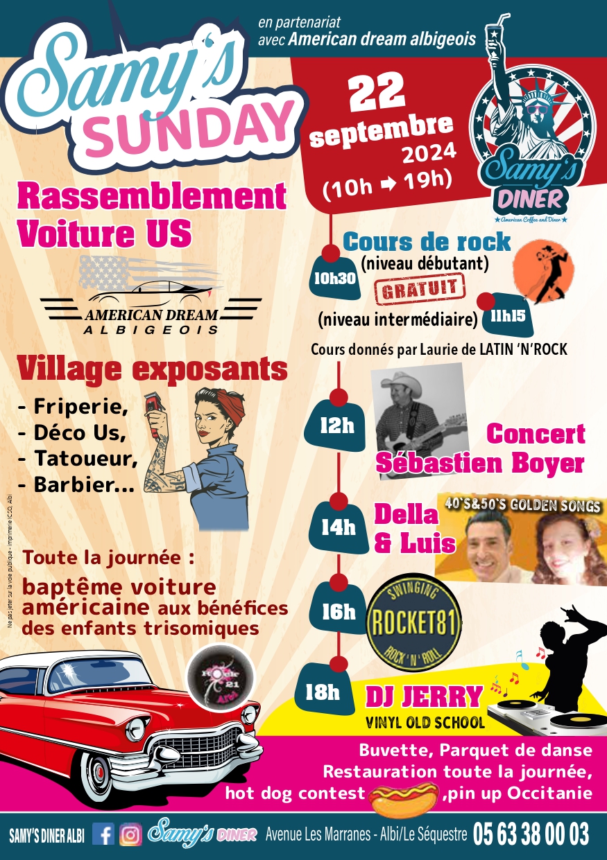 dimanche 22 septembre : Samy's sunday 